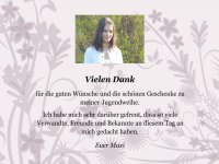 Jugendweihekarten